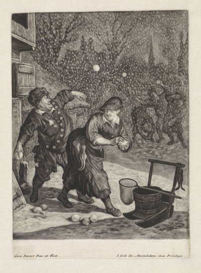 Marsz autorstwa Cornelis Dusart