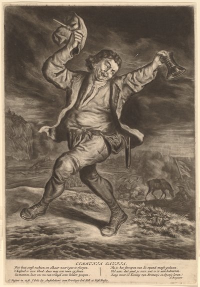 Szczęśliwy patriota autorstwa Cornelis Dusart