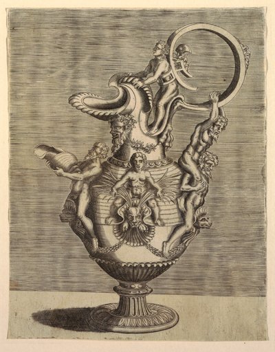 Ewer z uchwytem autorstwa Cornelis Floris Ii