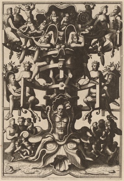Groteskowy autorstwa Cornelis Floris Ii