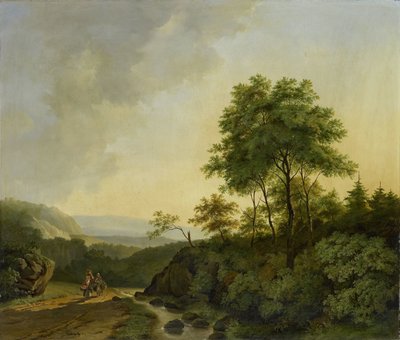 Widok w górach Harz autorstwa Cornelis François Roos