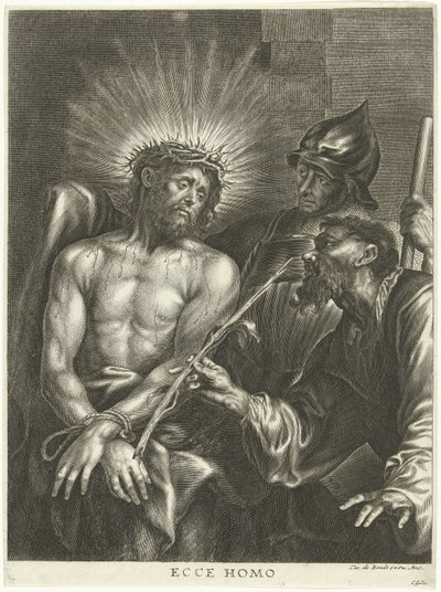 Chrystus ukazany ludziom (Ecce Homo) autorstwa Cornelis Galle (II)