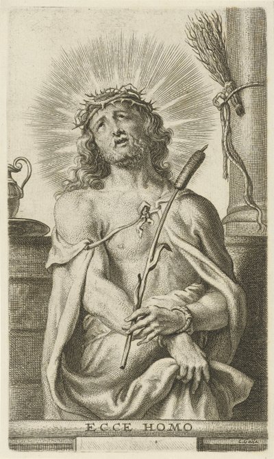 Chrystus ukazany ludziom (Ecce homo) autorstwa Cornelis Galle (II)