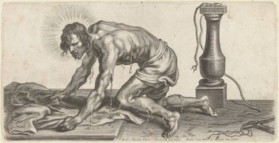 Chrystus po biczowaniu autorstwa Cornelis Galle (II)