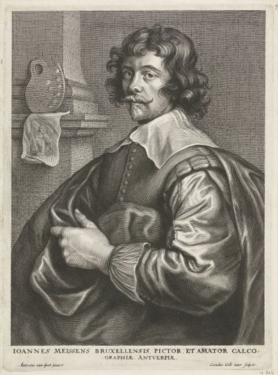 Portret Joannes Meyssens autorstwa Cornelis Galle (II)