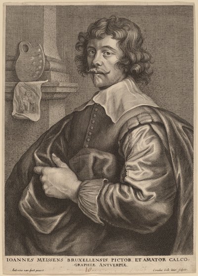 John Meyssens autorstwa Cornelis Galle I after Sir Anthony van Dyck