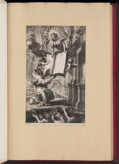 Strona tytułowa „In Ecclesiasticvm Commentarivs...” Oliviera Boonaertsa autorstwa Cornelis Galle I after Sir Peter Paul Rubens