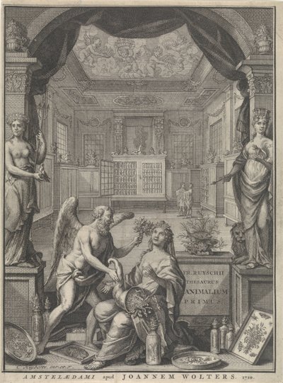 Alegoria Natury autorstwa Cornelis Huyberts