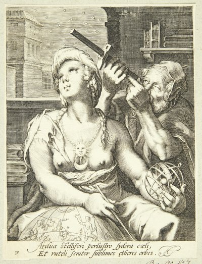 Astronomia autorstwa Cornelis Jacobsz Drebbel