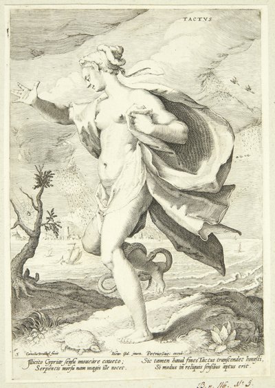 Poczucie czucia autorstwa Cornelis Jacobsz Drebbel