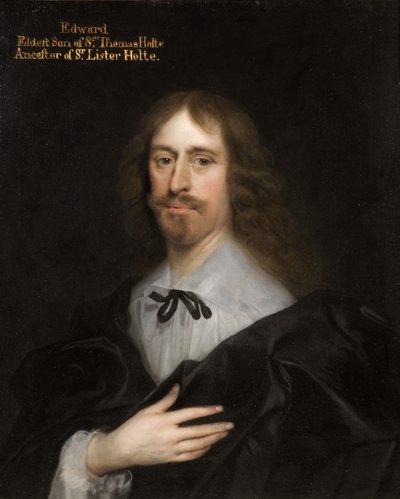 Portret Edwarda Holtego, 1636. autorstwa Cornelis Janssens van Ceulen