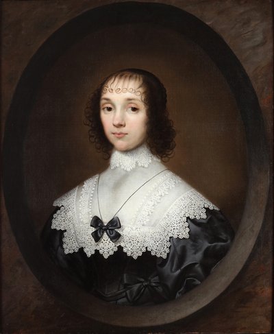 Portret Lady Waterpark autorstwa Cornelis Janssens van Ceulen