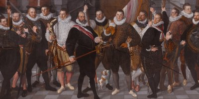 Kompania kapitana Dircka Jacobsza Rosecransa i porucznika Pauwa autorstwa Cornelis Ketel