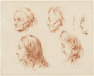 Studia szefów autorstwa Cornelis Kruseman