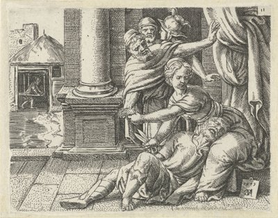 Samson i Dalila Historia Samsona (tytuł serii) autorstwa Cornelis Massijs