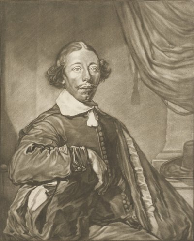 Portret mężczyzny autorstwa Cornelis Ploos van Amstel