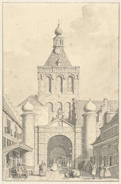 Binnenpoort w Culemborgu autorstwa Cornelis Pronk