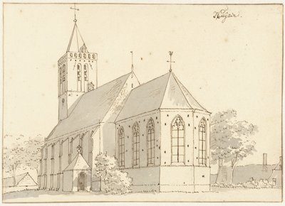 Kościół Domów autorstwa Cornelis Pronk
