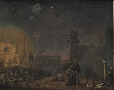 Wizja Niedzielnego Dziecka autorstwa Cornelis Saftleven