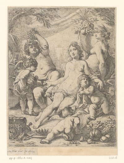 Bachus, Wenus i Ceres autorstwa Cornelis Schut (I)