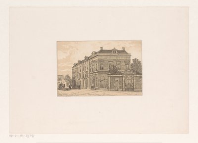 XVIII-wieczny blok domów autorstwa Cornelis Springer (possibly)