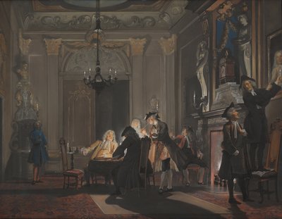 „To była rozmowa między braćmi” autorstwa Cornelis Troost