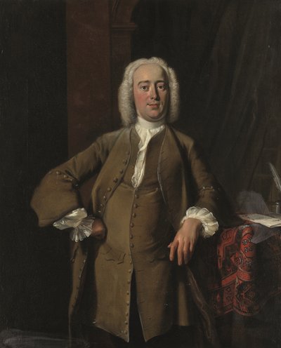 Portret dżentelmena tradycyjnie identyfikowanego jako Philips Zweerts (1704-1774) autorstwa Cornelis Troost