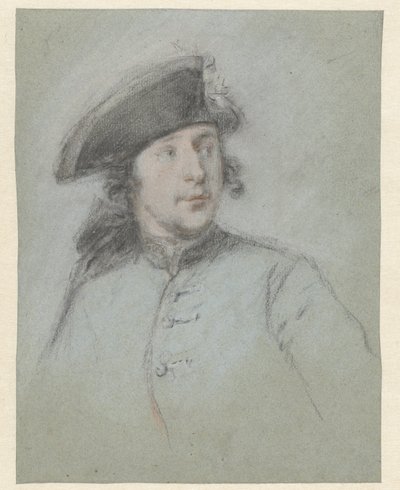 Portret Ludolfa Bakhuysena Młodszego autorstwa Cornelis Troost