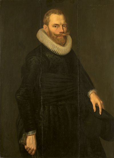 Portret Dircka Hasselaera autorstwa Cornelis Van der Voort