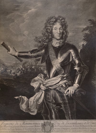 Francois Henri de Montmorency-Boutteville, książę Luksemburga, generał francuski, ok. XVII w. 1894 autorstwa Cornelis Vermeulen