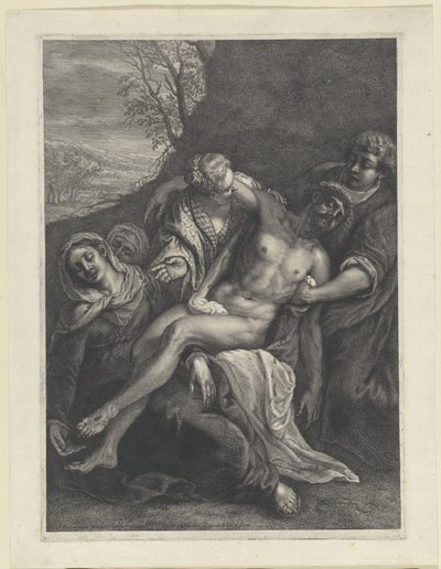 Drżenie Chrystusa autorstwa Cornelis Visscher (II)