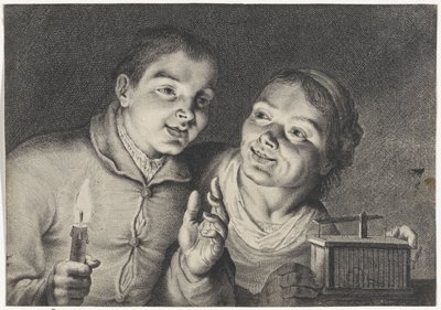 pułapka na myszy autorstwa Cornelis Visscher (II)
