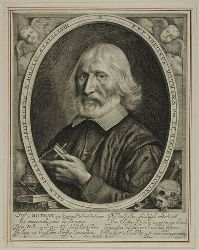 Adriaen Motmans autorstwa Cornelis Visscher
