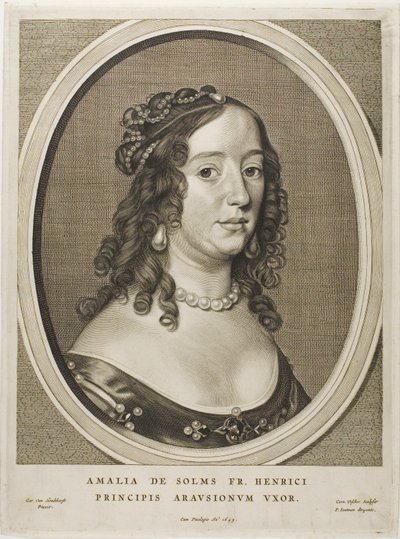 Amalia van Solms, żona Fredericka Henry