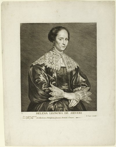 Helena-Leonora de Sieveri autorstwa Cornelis Visscher
