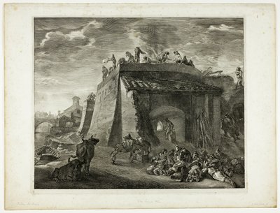 Wapiennik, z gabinetu Reynst autorstwa Cornelis Visscher