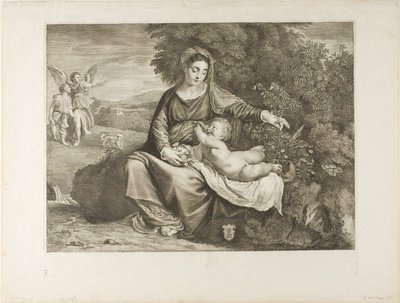 Madonna z Dzieciątkiem autorstwa Cornelis Visscher