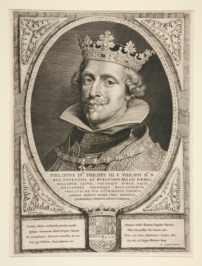 Filip IV w autorstwa Cornelis Visscher