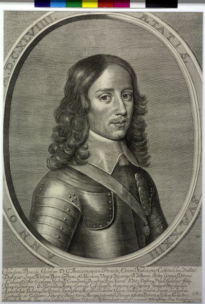 Książę Oranii Wilhelm II autorstwa Cornelis Visscher