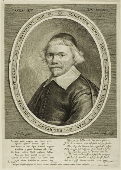 Robert Junius autorstwa Cornelis Visscher