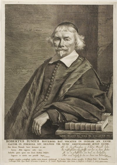 Robert Junius autorstwa Cornelis Visscher