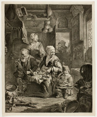 Naleśnikarka autorstwa Cornelis Visscher