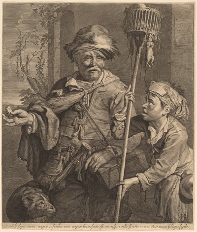 Sprzedawca trucizny na szczury autorstwa Cornelis Visscher