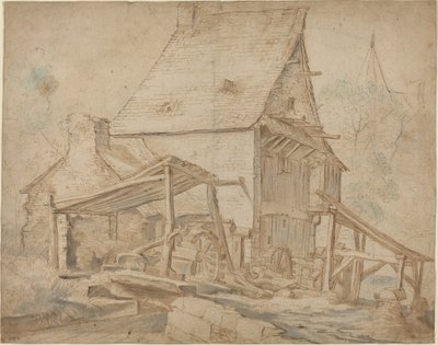 Stary młyn wodny autorstwa Cornelis Willaerts