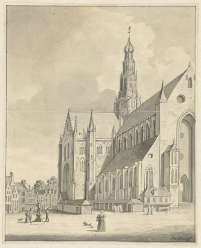 Święty Bawo w Haarlemie autorstwa Cornelis de Kruyff