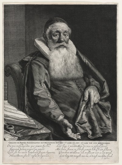 Gellius de Bouma autorstwa Cornelis de Visscher