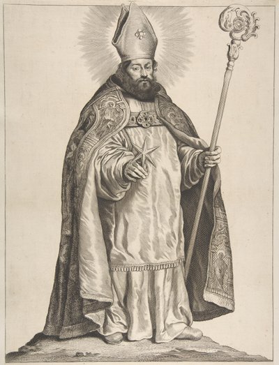 św. Swithberta, 1650. autorstwa Cornelis de Visscher