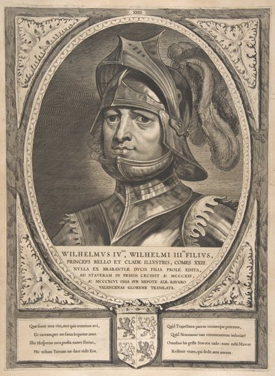 Wilhelm IV z serii Counts and Countesses of Holland, Zeeland and West-Frisia, 1650.. autorstwa Cornelis de Visscher