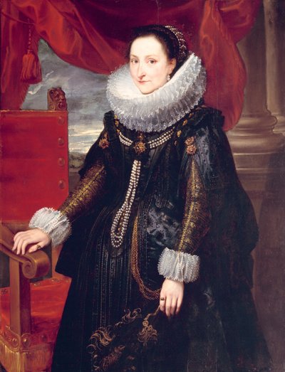Portret kobiety. autorstwa Cornelis de Vos