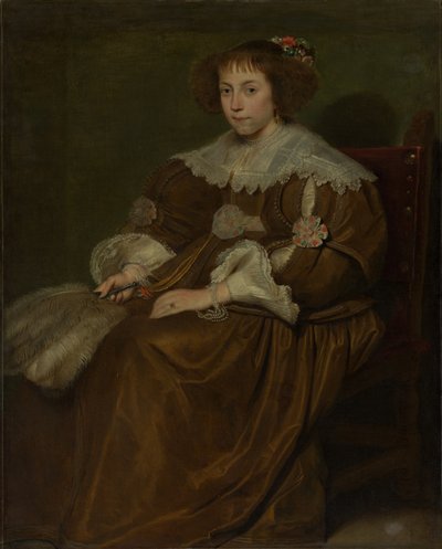 Portret młodej kobiety. autorstwa Cornelis de Vos